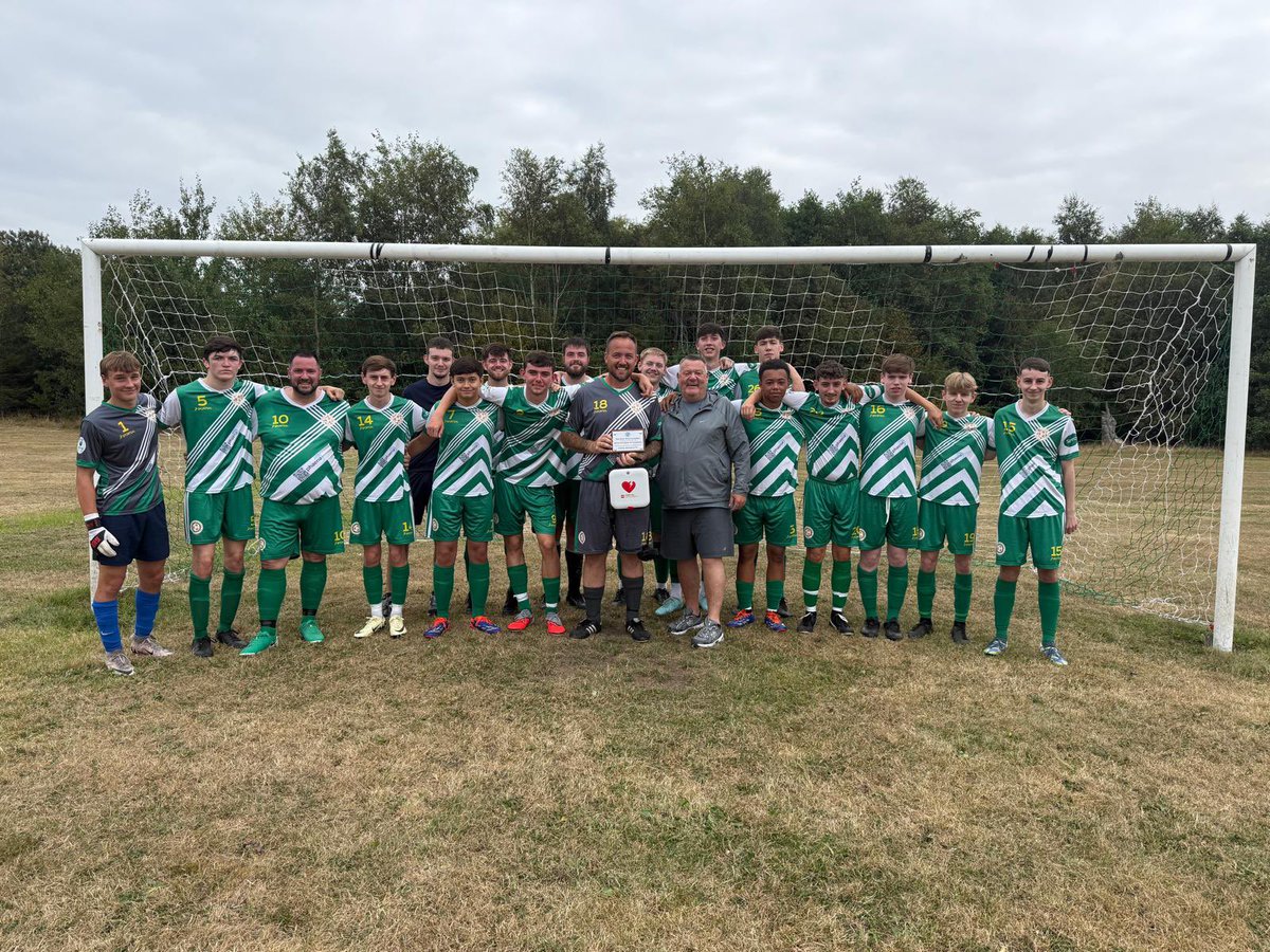 The OK Foundation (@theokfoundation) on Twitter photo Tom & the crew from Formby Wanderers FC proudly received their new defibrillator & certificates after training, just in time for the 2025/26 football season! โฝ๐ช
A special thank you as ever to <a href="/Carra23/">Jamie Carragher</a> <a href="/JC23Foundation/">23 Foundation</a> & <a href="/CF_Merseyside/">Community Foundation for Merseyside</a> for working in partnership with the OKF ๐โค๏ธ Tom & the crew from Formby Wanderers FC proudly received their new defibrillator & certificates after training, just in time for the 2025/26 football season! โฝ๐ช
A special thank you as ever to <a href="/Carra23/">Jamie Carragher</a> <a href="/JC23Foundation/">23 Foundation</a> & <a href="/CF_Merseyside/">Community Foundation for Merseyside</a> for working in partnership with the OKF ๐โค๏ธ