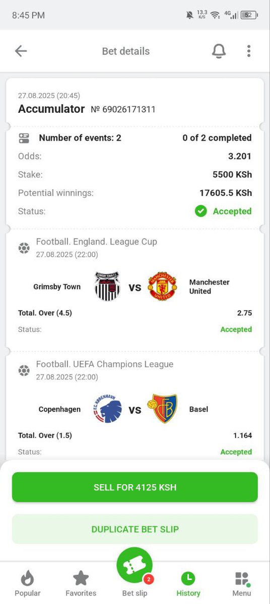 Night slip plays on fansport ✅ 

Booking code-KZ5XX

New fansport account here 📲cutt.ly/NeWZPdw9

Promocode 👉 owinoh 

Stake high🍀🍀🍀🍀🍀🔥🔥