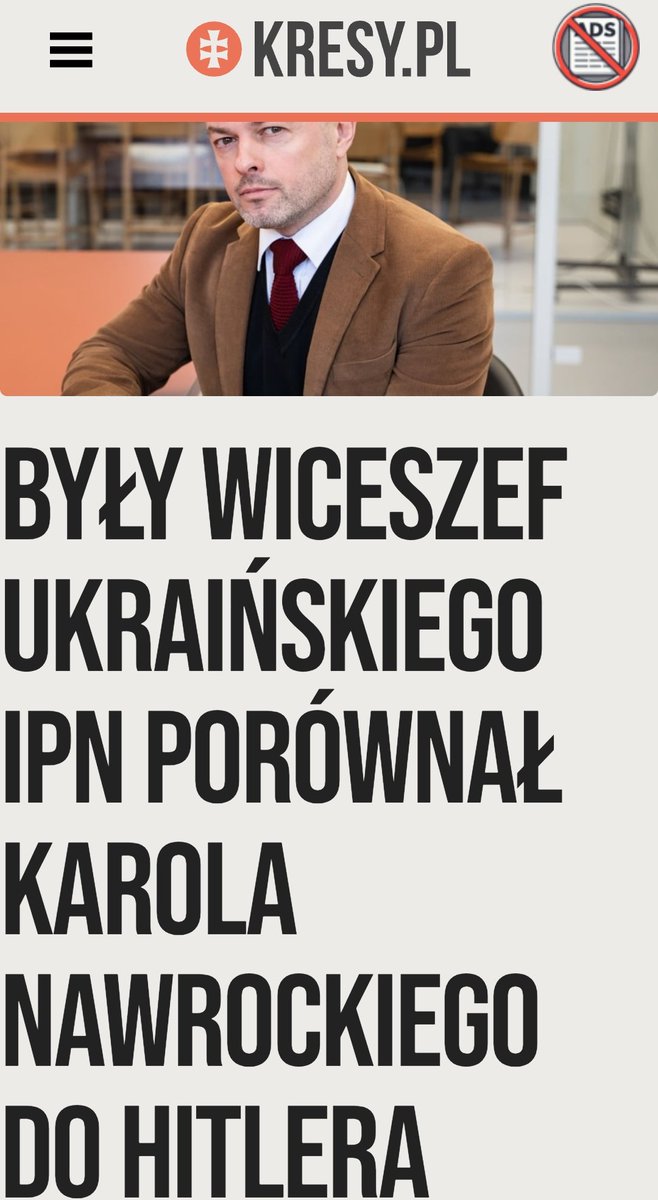 Stowarzyszenie „Wspólnota i Pamięć” (@wspolnotapamiec) on Twitter photo Kolejny skandaliczny głos że strony ukraińskiej na temat <a href="/NawrockiKn/">Karol Nawrocki</a>. Historyk Ołeksandr Zinczenko, były zastępca szefa Ukraińskiego Instytutu Pamięci Narodowej, w swoich wpisach na Facebooku zestawił polskiego prezydenta z Adolfem Hitlerem.
Jeżeli już kogoś zestawiać z Kolejny skandaliczny głos że strony ukraińskiej na temat <a href="/NawrockiKn/">Karol Nawrocki</a>. Historyk Ołeksandr Zinczenko, były zastępca szefa Ukraińskiego Instytutu Pamięci Narodowej, w swoich wpisach na Facebooku zestawił polskiego prezydenta z Adolfem Hitlerem.
Jeżeli już kogoś zestawiać z