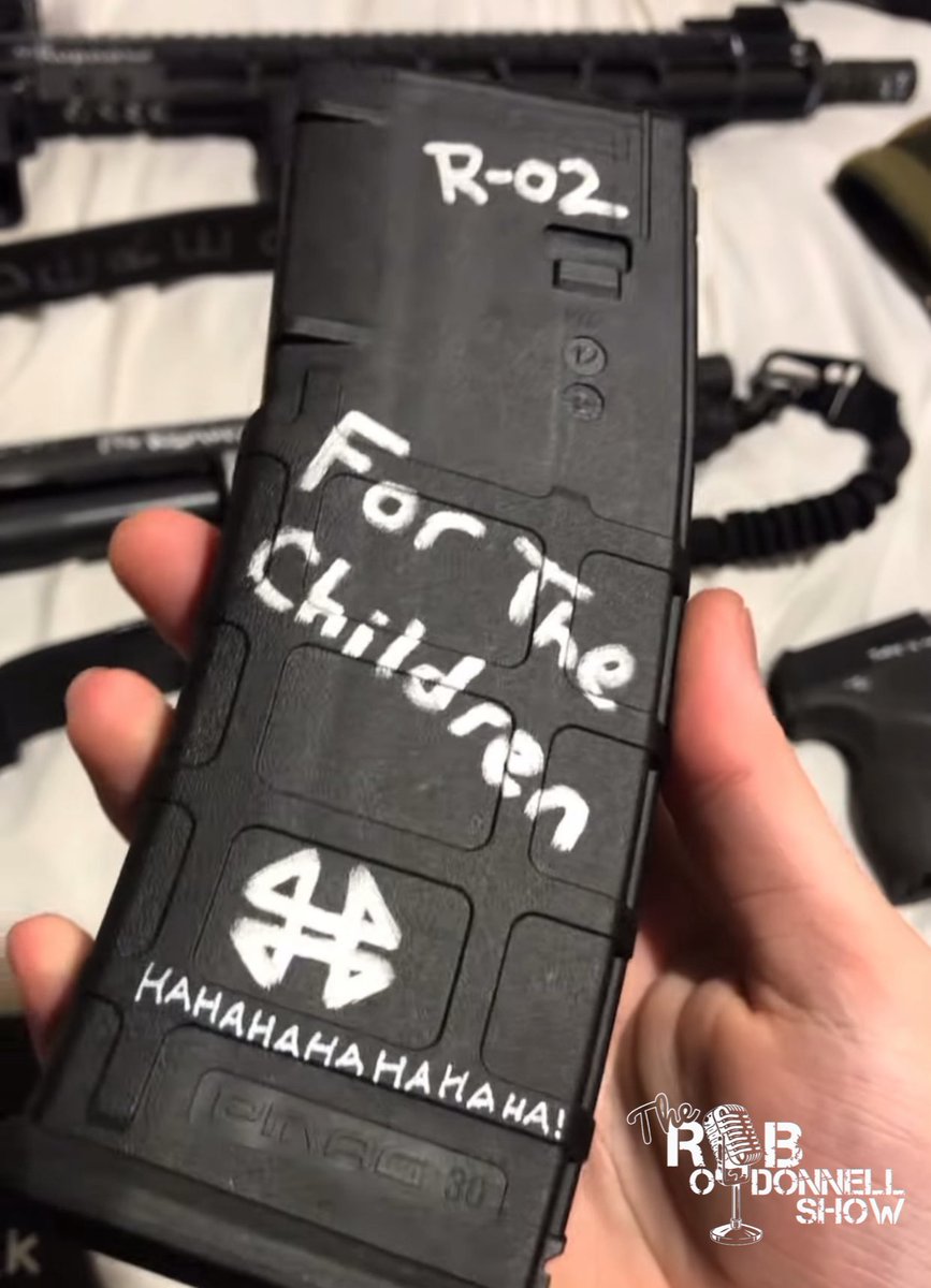 The Minnesota Catholic school shooter drew up plans of the school church and wrote “for the children” on a rifle magazine before executing his plan.

Genuine evil.