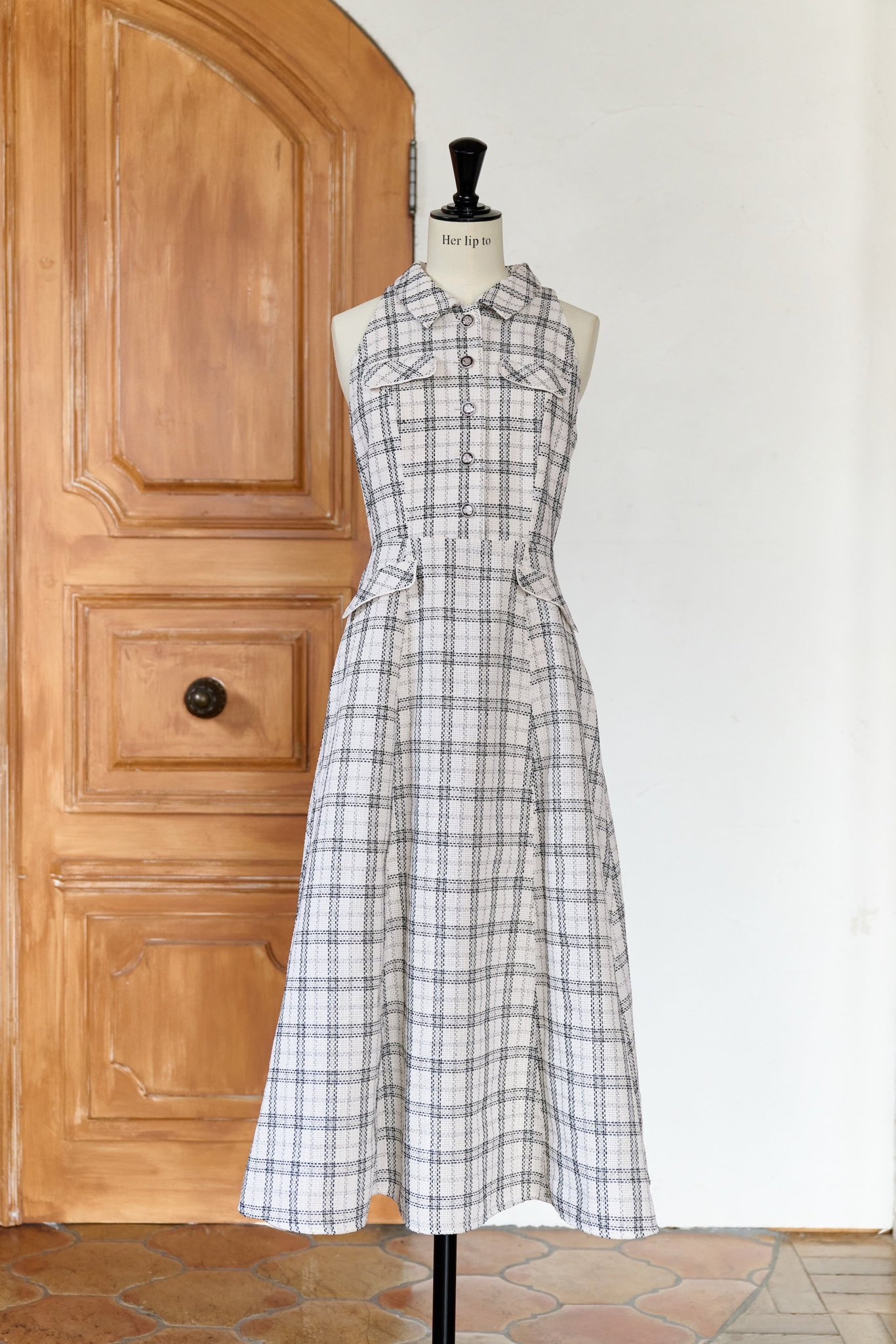 ワンピース Herlipto Summer Tweed Midi Dress Summer Tweed Midi Dress - YouTube
