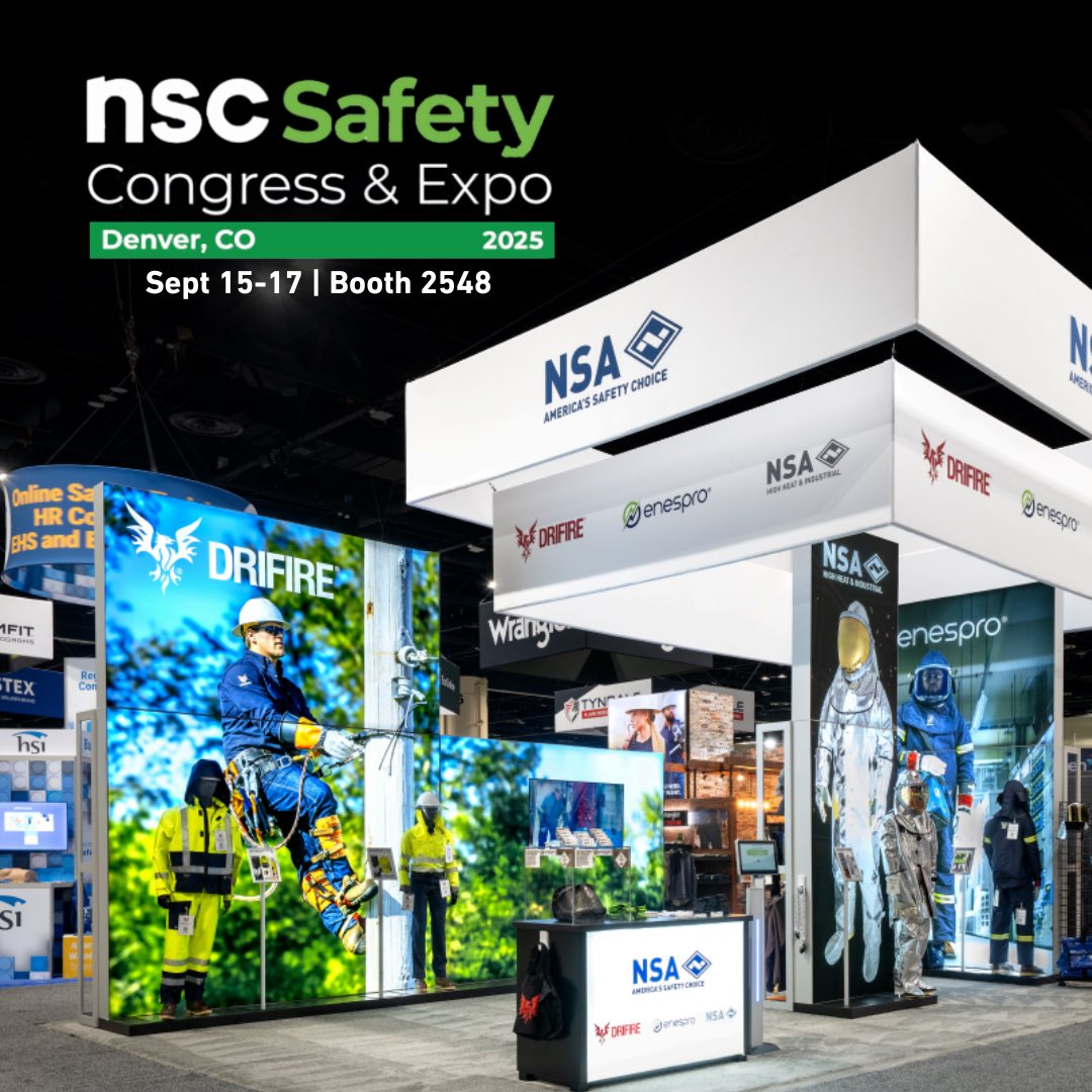 thinkNSA's tweet image. The NSA Team is headed to Denver for the 2025 @NSCsafety Congress &amp;amp; Expo!

Find @enesproppe and @drifire showcasing our newest innovations with hands-on demos, in-person presentations, and an exclusive first look!

We’re excited to connect!

#NSCExpo #WorkplaceSafety #NSA
