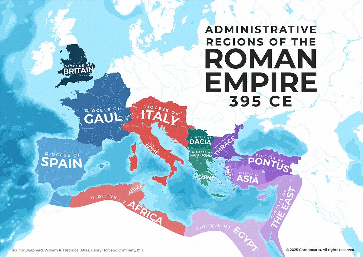 The Roman Empire wasn't just legions and emperors. It was also buerocracy.

Provinces, governors and administration held it together for centuries.