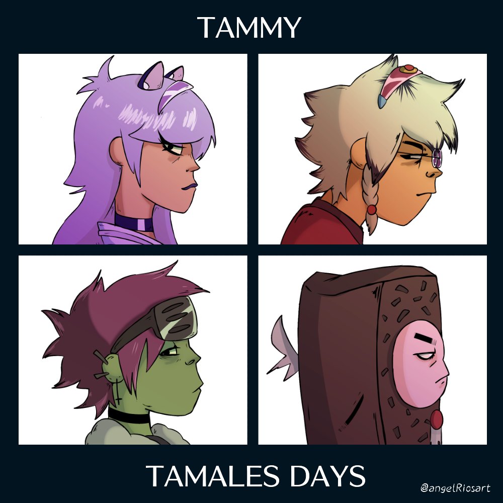 "TAMMY - Tamales days"
0 : 35 ━❍──────── - 5 : 10
↻     ⊲  Ⅱ  ⊳     ↺ ♥
VOLUME: ▁▂▃▄▅▆▇ 100%
<a href="/Tammy_BB_Vtuber/">Tammy_bb (Moñoñongo)|🫔</a> <a href="/lMrMandy/">BMandy</a> 
#artecontammy #gorillaz #Fortnite #Gorillazfanart