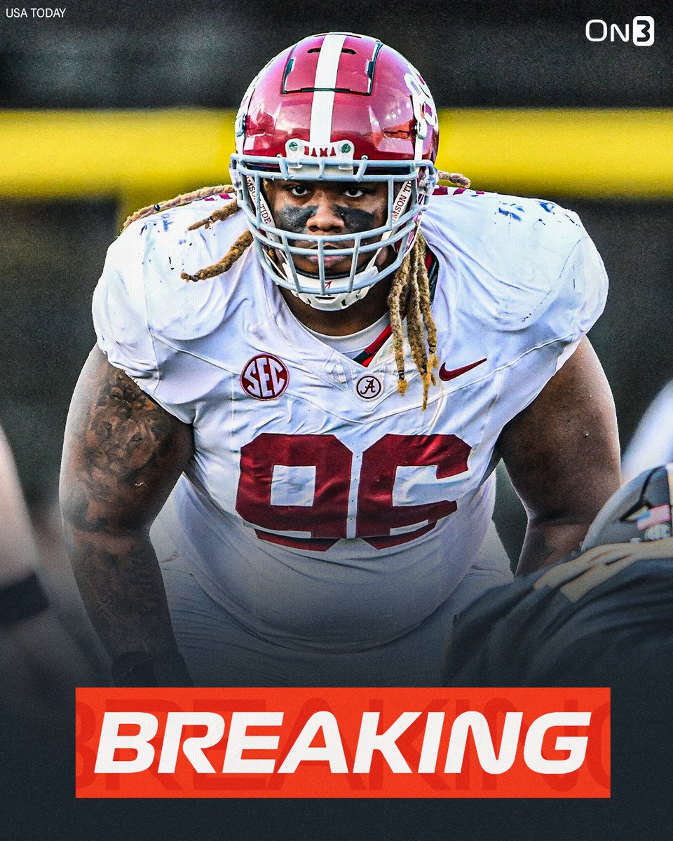 On3 (@on3sports) on Twitter photo NEW: Alabama star DL Tim Keenan is expected to undergo tightrope surgery, <a href="/Brett_McMurphy/">Brett McMurphy</a> reports.
Keenan suffered an ankle injury on Tuesday and will be out for multiple games.
on3.com/college/alabam… NEW: Alabama star DL Tim Keenan is expected to undergo tightrope surgery, <a href="/Brett_McMurphy/">Brett McMurphy</a> reports.
Keenan suffered an ankle injury on Tuesday and will be out for multiple games.
on3.com/college/alabam…
