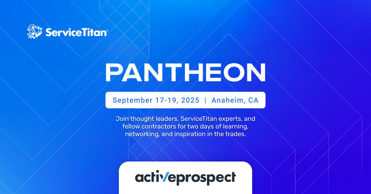 The ActiveProspect team is excited to join thousands of contractors, tech leaders, and innovators at Pantheon 2025! From AI and automation to compliance and lead acquisition, we’re ready to connect on what’s moving the industry forward. 🚀

Learn more: bit.ly/3HPL7iE