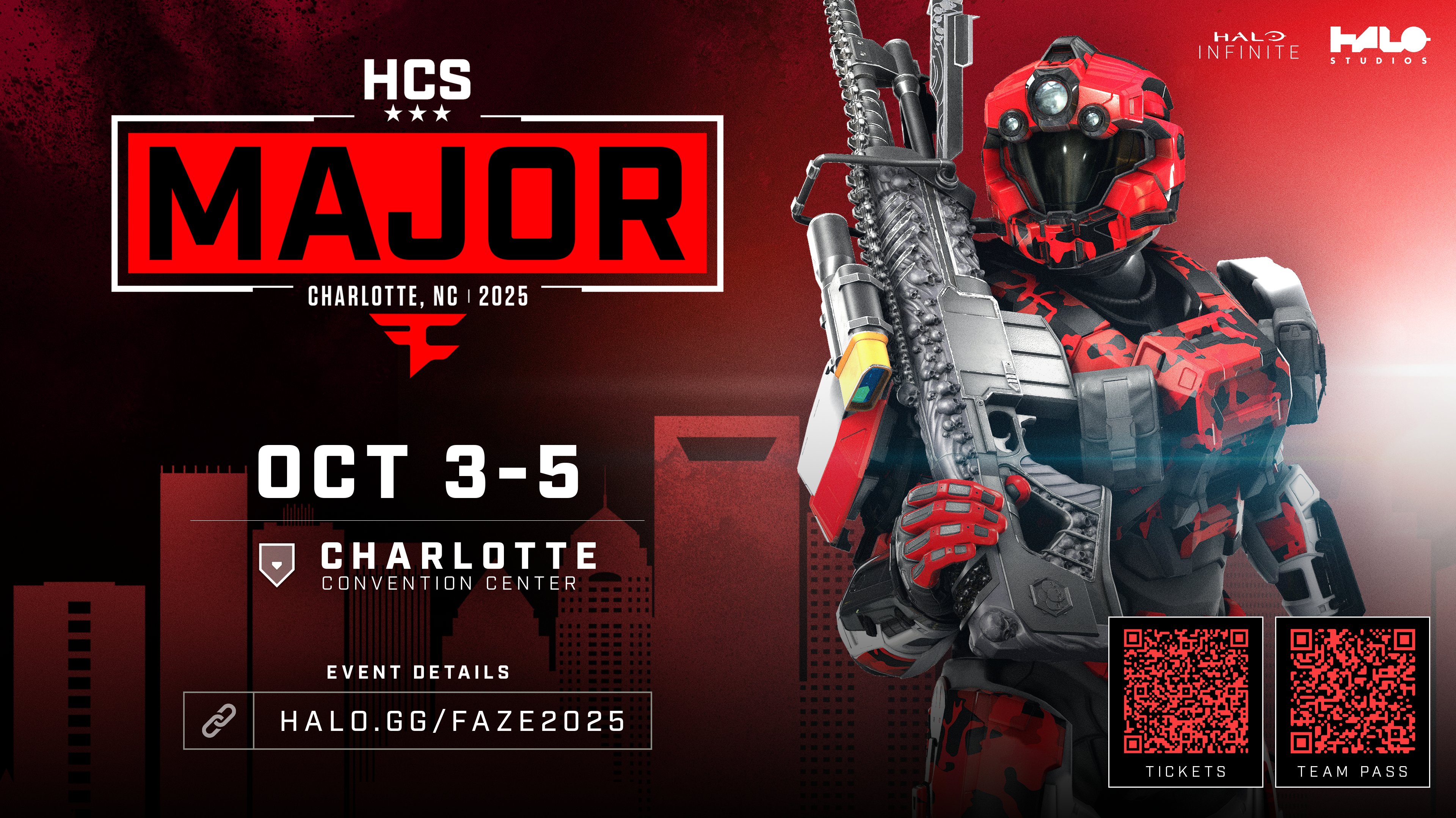 HALO チケット HCS Charlotte Major 2025 (October 3-5) Buy Tickets Now