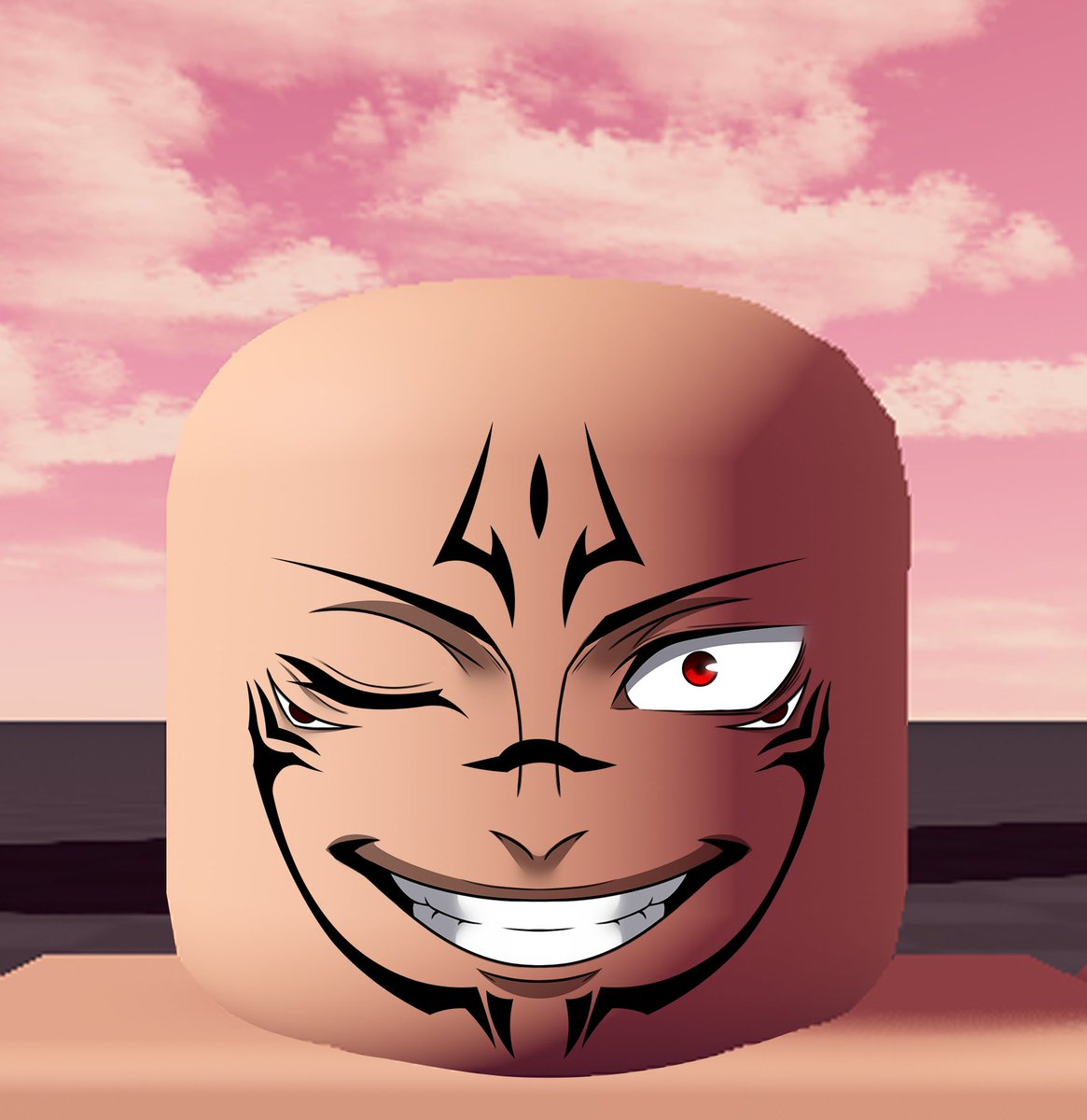 KTaneki's tweet photo. Face Comission~  
- 
Discord - isacrifice , Feel free to dm me! 
- 
❤️&amp;📷 Appreciated. 
#ROBLOX #RobloxDevs #robloxart #sukunaryomen #JujutsuKaisen https://t.co/MmS3hTnz4D