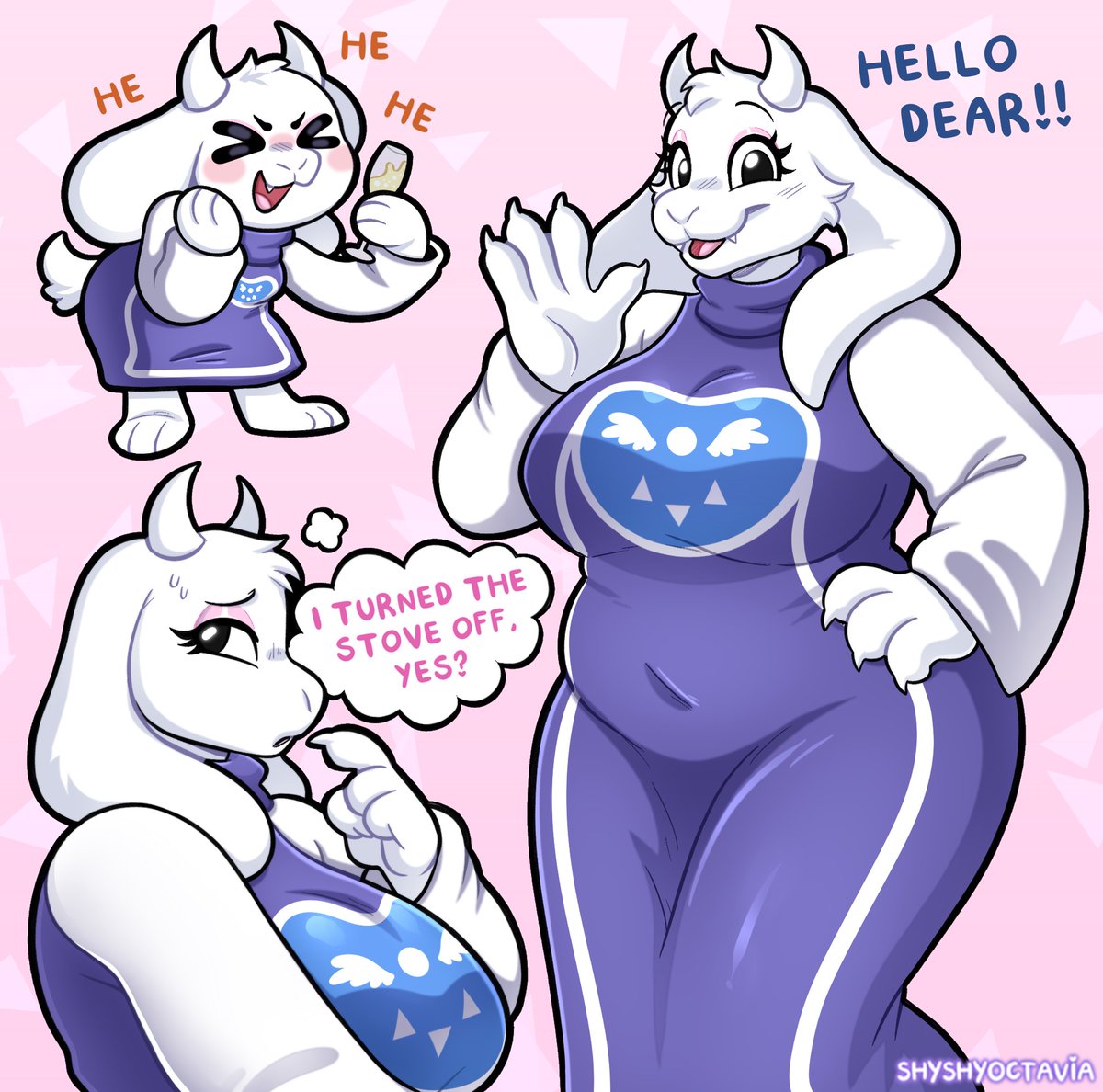 drawing more toriel tomorrow night 👀

any cute ideas/suggestions ??