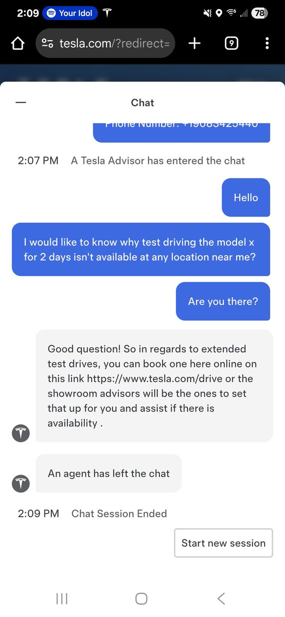 cminet85's tweet photo. Ok way to let me talk? @Tesla https://t.co/hDDV9Yln50