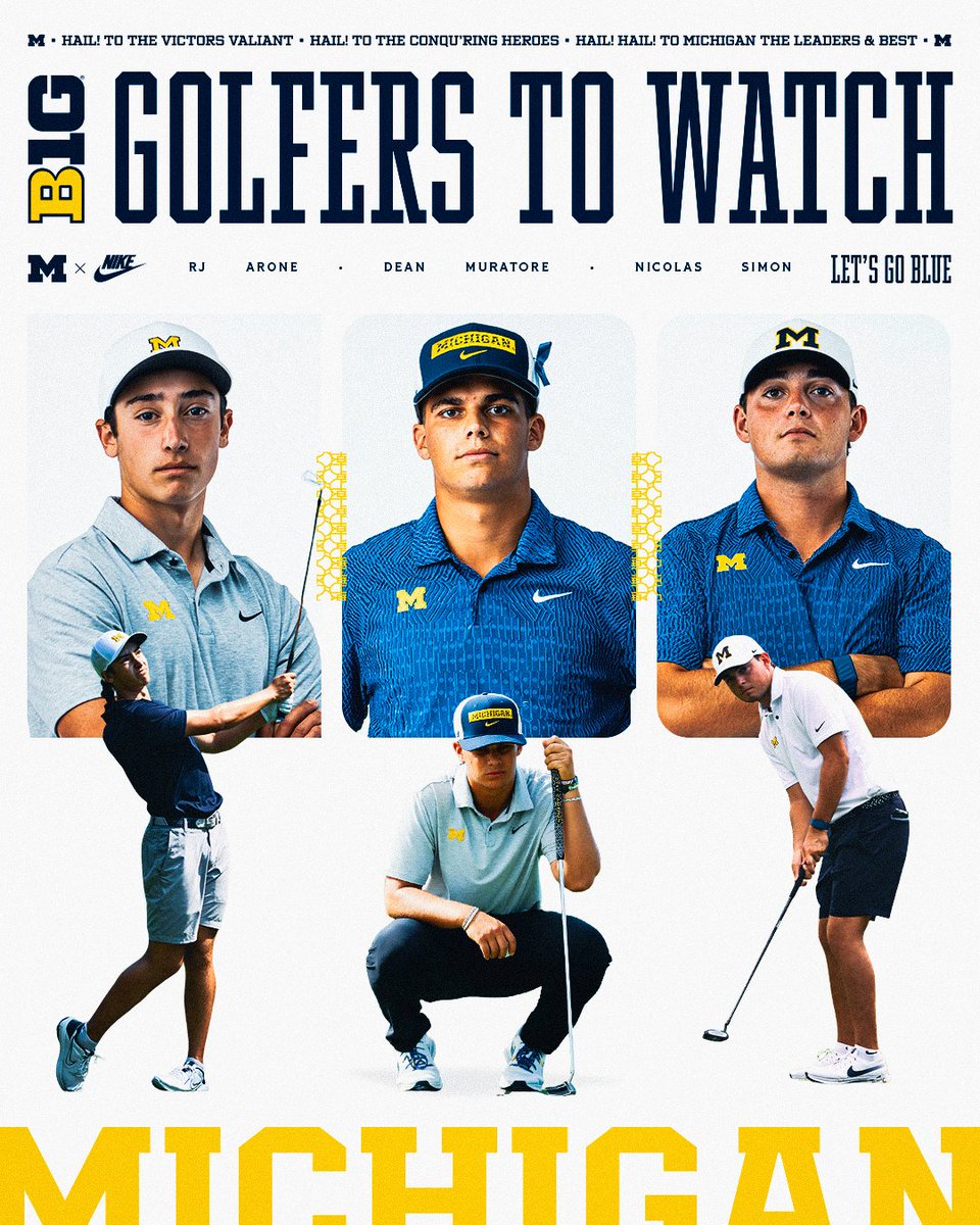 Michigan Men’s Golf tweet media