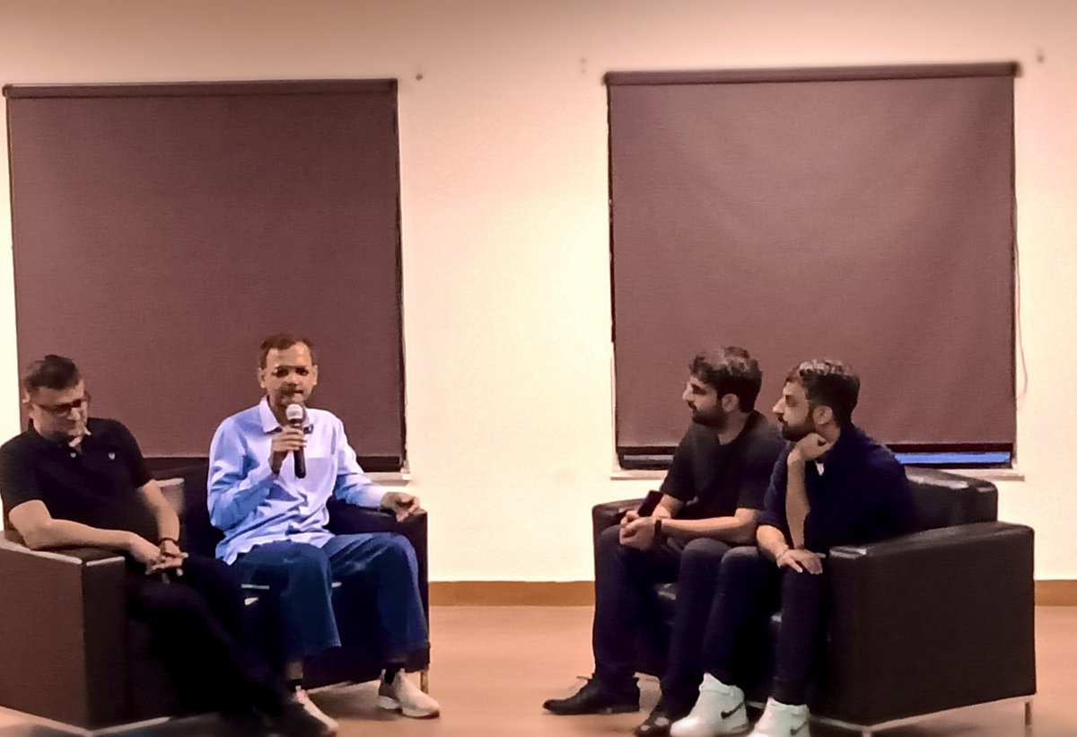 srimanbachu's tweet image. Met  @Arjun_Kava with @kirat_tw and @sameersadana at @100xSchool as a 100xDev...&apos;r, @100xDevs #100xdevs