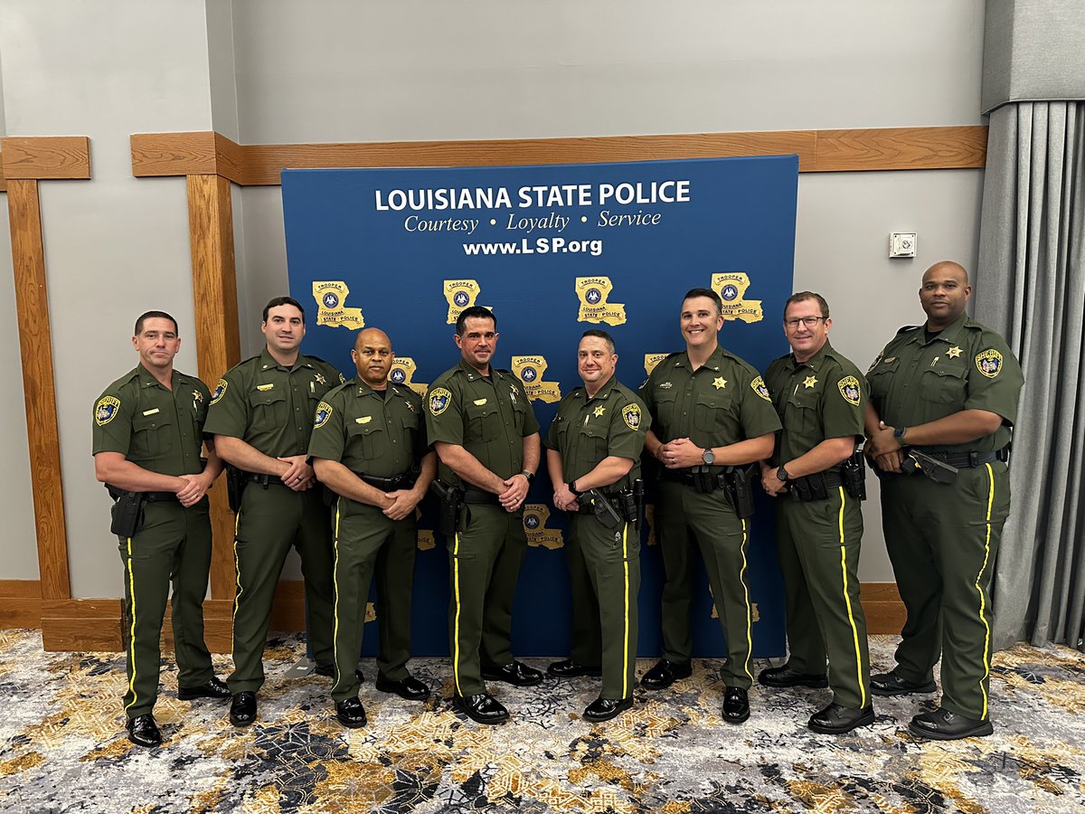 Some of our CPSO Command Staff along with other leaders throughout the department attended the Louisiana Trooper Charities Luncheon today which was hosted by the Louisiana State Troopers Association.

We are proud to support our partners in law enforcement.