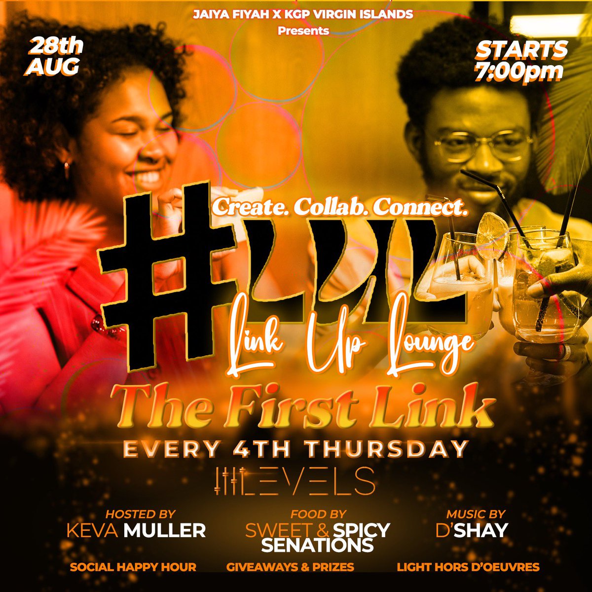 RynelMissSTX's tweet photo. ✨ You’re Invited to Link Up Lounge (#LUL)! ✨

This Thursday we’re bringing the vibes with a creative professional networking night like no other. 🎶🎨💼

The Link Up Lounge (#LUL) is where creatives, professionals, and entrepreneurs connect, collab, and catch a vibe. https://t.co/t7hViGYkaS