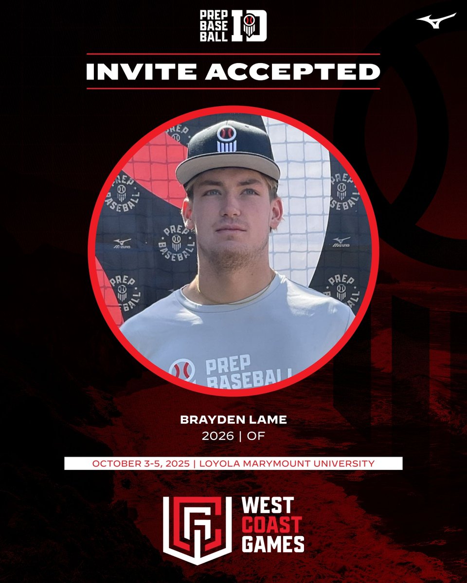 Prep Baseball Idaho (@prepbaseballid) on Twitter photo ๐ด ๐ช๐ฒ๐๐ ๐๐ผ๐ฎ๐๐ ๐๐ฎ๐บ๐ฒ๐: ๐๐ป๐๐ถ๐๐ฒ ๐๐ฐ๐ฐ๐ฒ๐ฝ๐๐ฒ๐ฑ ๐ด
๐ฃ๐น๐ฎ๐๐ฒ๐ฟ: Brayden Lame (<a href="/brayden_lame/">Brayden Lame</a>)
๐๐น๐ฎ๐๐: 2026
๐๐ฆ: Eagle (<a href="/EagleHSbaseball/">๐
๐
๐
ข ๐
๐
๐
ข๐
๐
๐
๐
๐
</a>)
๐ฃ๐ผ๐๐ถ๐๐ถ๐ผ๐ป: Outfield
๐ค: loom.ly/rJbfY4I
#PBWCG25 | #BeSeen ๐ด ๐ช๐ฒ๐๐ ๐๐ผ๐ฎ๐๐ ๐๐ฎ๐บ๐ฒ๐: ๐๐ป๐๐ถ๐๐ฒ ๐๐ฐ๐ฐ๐ฒ๐ฝ๐๐ฒ๐ฑ ๐ด
๐ฃ๐น๐ฎ๐๐ฒ๐ฟ: Brayden Lame (<a href="/brayden_lame/">Brayden Lame</a>)
๐๐น๐ฎ๐๐: 2026
๐๐ฆ: Eagle (<a href="/EagleHSbaseball/">๐
๐
๐
ข ๐
๐
๐
ข๐
๐
๐
๐
๐
</a>)
๐ฃ๐ผ๐๐ถ๐๐ถ๐ผ๐ป: Outfield
๐ค: loom.ly/rJbfY4I
#PBWCG25 | #BeSeen
