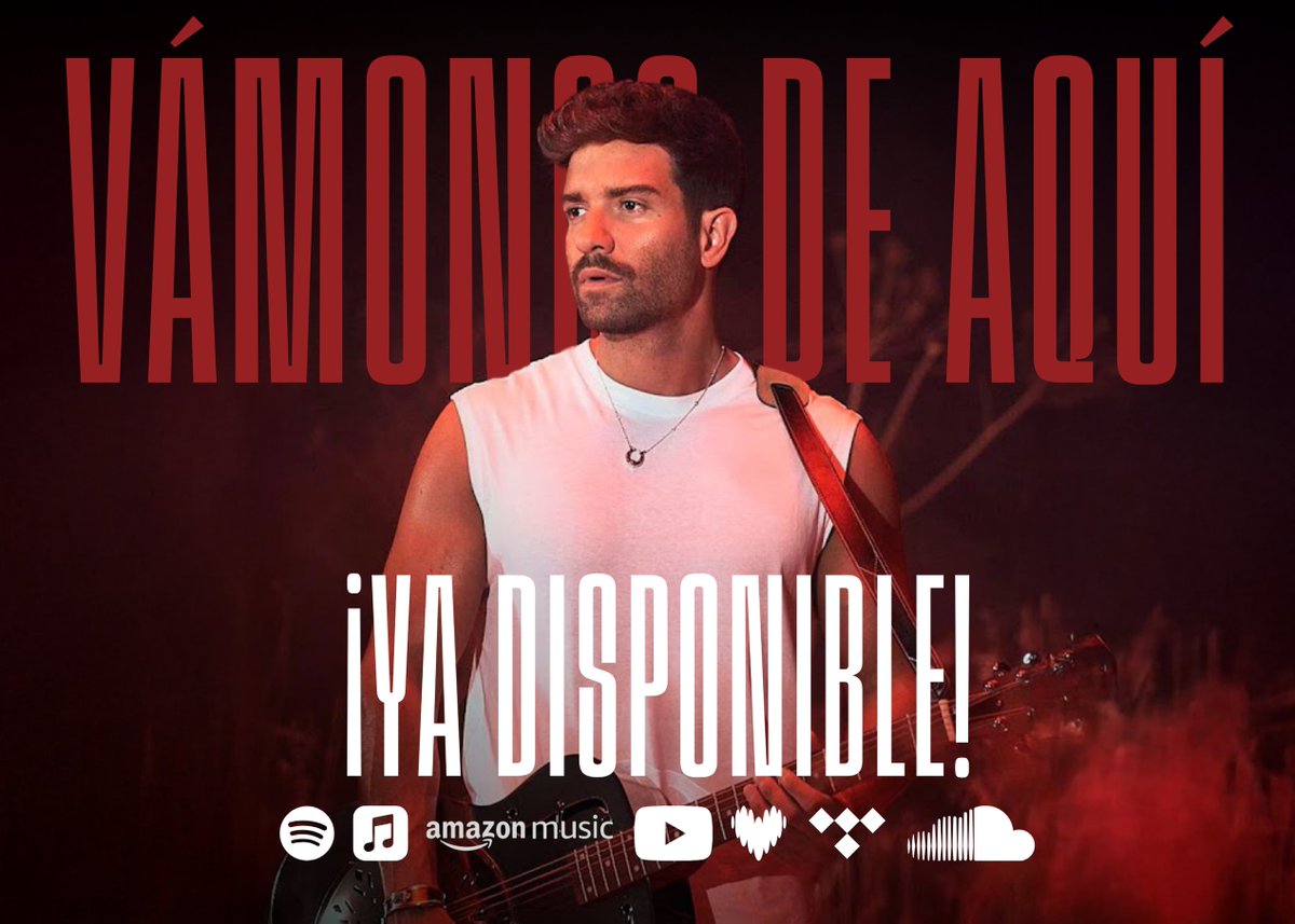 VÁMONOS DE AQUÍ
Nuevo single de <a href="/pabloalboran/">Pablo Alborán</a>, ¡ya disponible en todas las plataformas digitales!

🔗 | warnermusicspain.lnk.to/PabloAlboran_V…