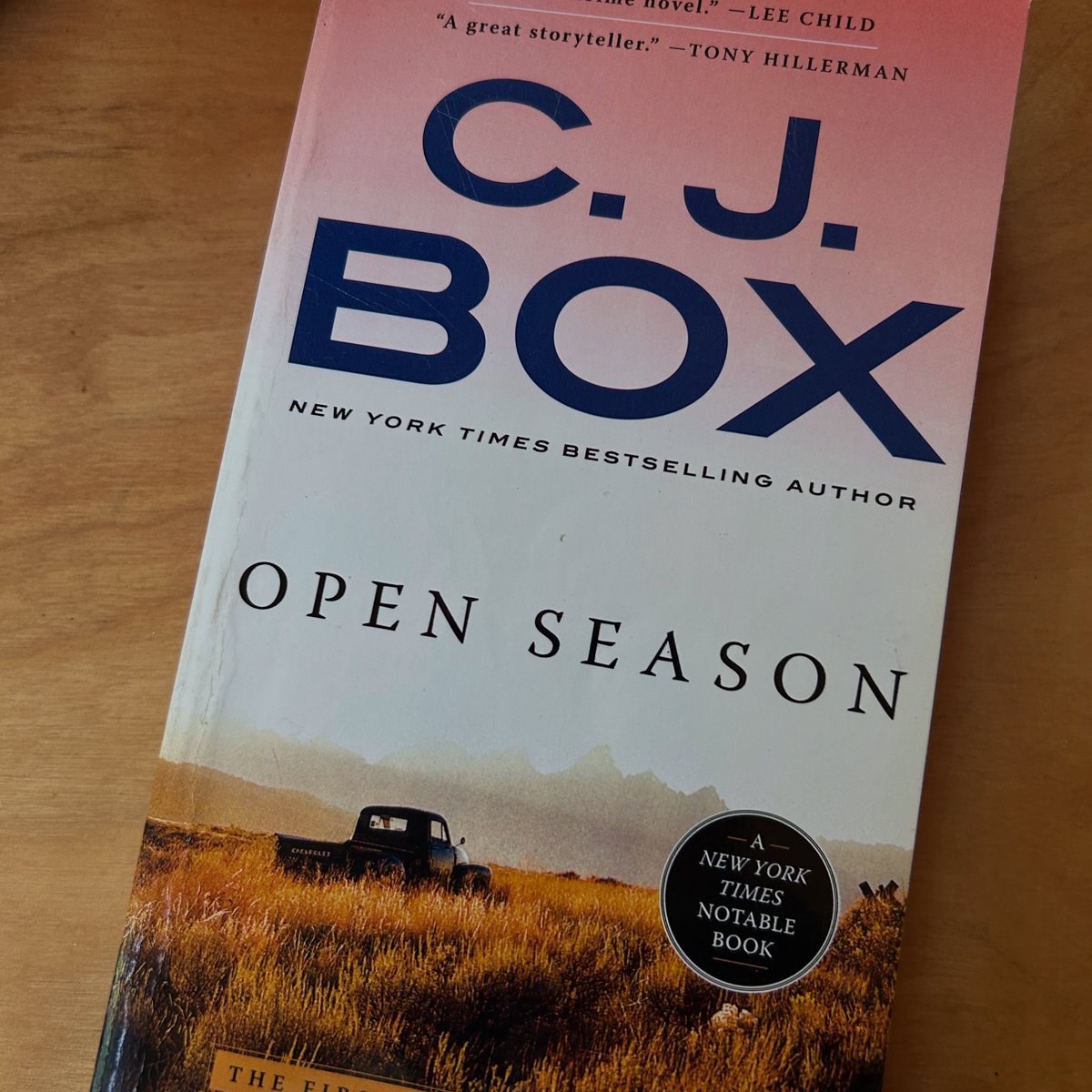 Great read. Love it <a href="/cjboxauthor/">C.J. Box</a>