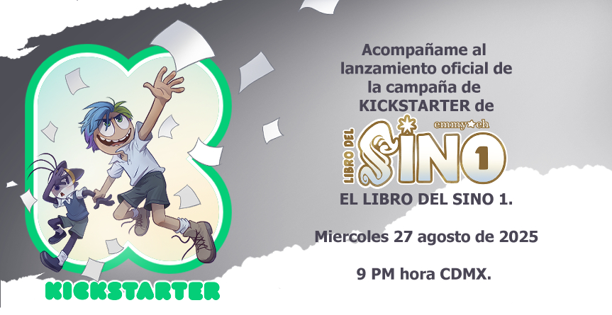 en vivo desde esta página, Emmy EH en FB. 
facebook.com/profile.php?id…
 enlace de KICKSTARTER: 👉 
kickstarter.com/projects/emmye…
. Gracias por acompañarme en este camino. ¡Vamos juntos a darle vida a la historia! 📷 🌟