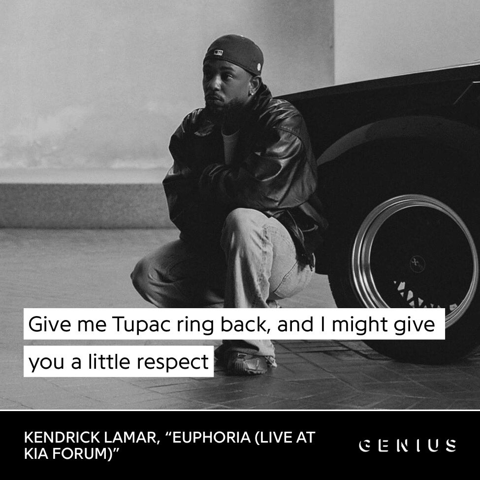 nigga said “give me his ring back” as if Pac wrote Kendrick’s name in his will 💀