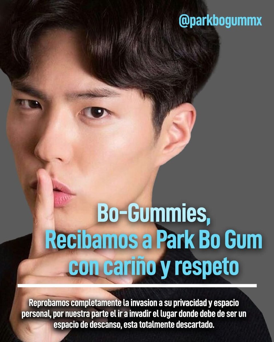 MxBogum's tweet photo. ¿Cómo están Bogummies? 
Emocionadxs porque ya falta menos para ver al príncipe seguramente 💙
Una Bogummie nos comparte esta imagen para recordarles que cómo fanclub estamos completamente en contra de invadir el espacio personal de #Bogum, https://t.co/1waHRU2GAf