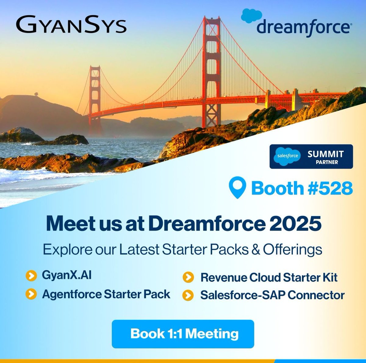 southendcorp's tweet photo. 🚀 Ready for #DF25! ✨ SouthEnd joins Dreamforce 2025 to showcase AI-powered solutions &amp; innovation. https://t.co/2TPKVf7c0z
