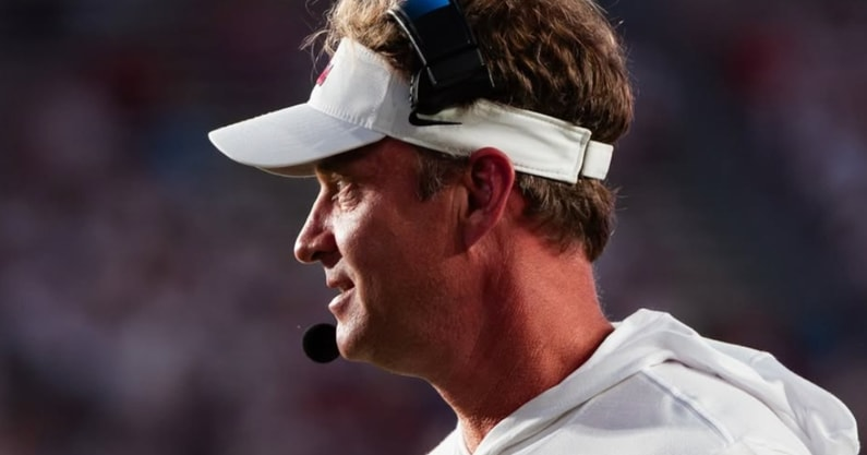 Jake Thompson (@jakethompsonon3) on Twitter photo Lane Kiffin isn't putting a lot of energy into the 9-game SEC schedule, yet, but he knows it and the new CFP metrics will alter the selection process.
"that's how you end up judging win-loss records instead of just looking at win-loss records."
Story: on3.com/teams/ole-miss… Lane Kiffin isn't putting a lot of energy into the 9-game SEC schedule, yet, but he knows it and the new CFP metrics will alter the selection process.
"that's how you end up judging win-loss records instead of just looking at win-loss records."
Story: on3.com/teams/ole-miss…