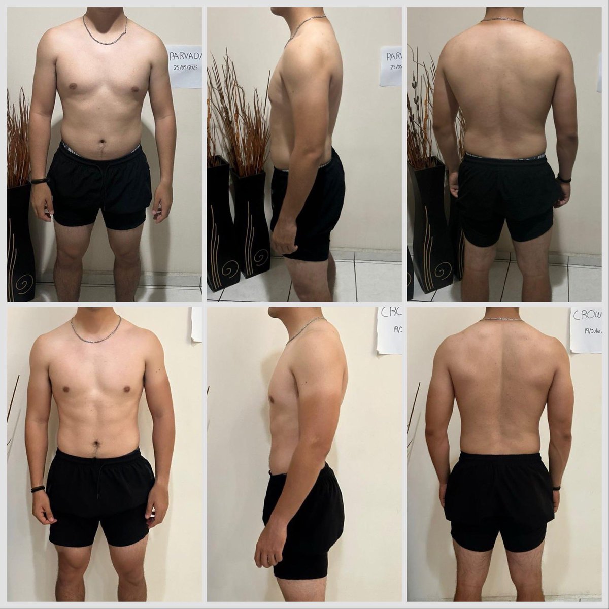 4 transformaciones completamente distintas, todas en 8 semanas gracias al Reto Crow. 🎃

Más info aquí 👉🏼 wa.link/579v31