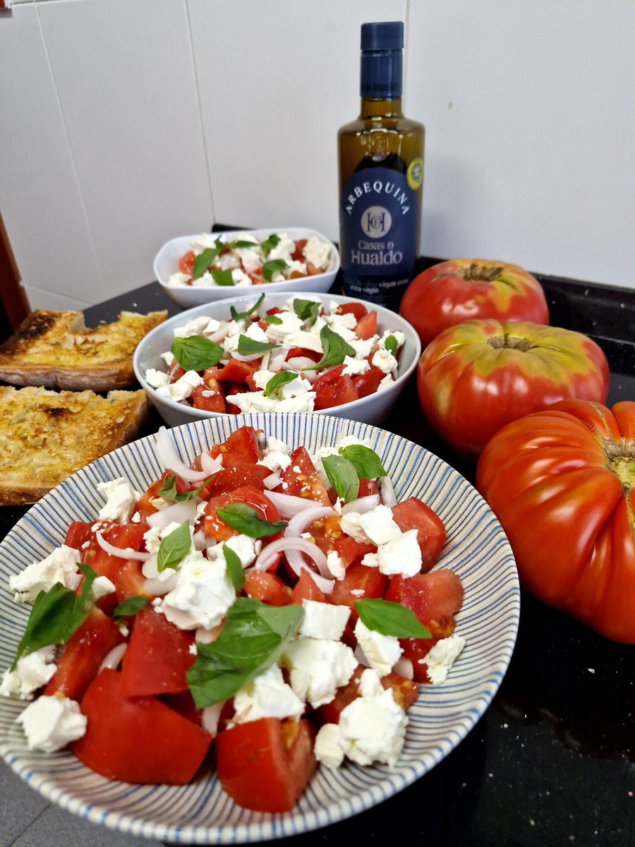 Ensalada caprese para toda la familia