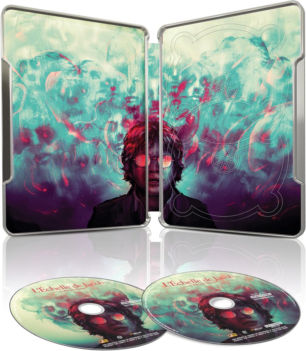 Jacob's Ladder is getting released Oct. 15 on 4k Blu-ray in this 2-disc #SteelBook edition from Studio Canal. UK pre-orders up: amzn.to/41m2VJ2