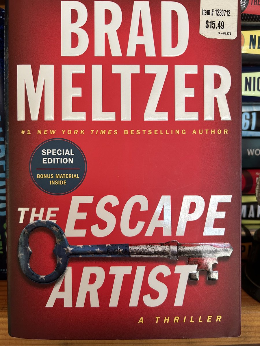 Love it mate. Well done <a href="/bradmeltzer/">Brad Meltzer</a>