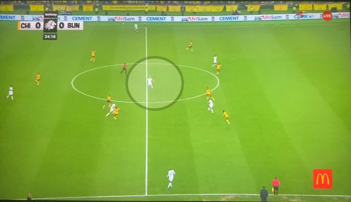 MakhubuSimanga's tweet image. Marcelo Allende’s 2nd role, often overlooked is as #Sundowns’ interior playmaker

✔️ Operating between the lines
✔️ Rotating possession
✔️ Manipulating defensive shapes

#TacticalAnalysis