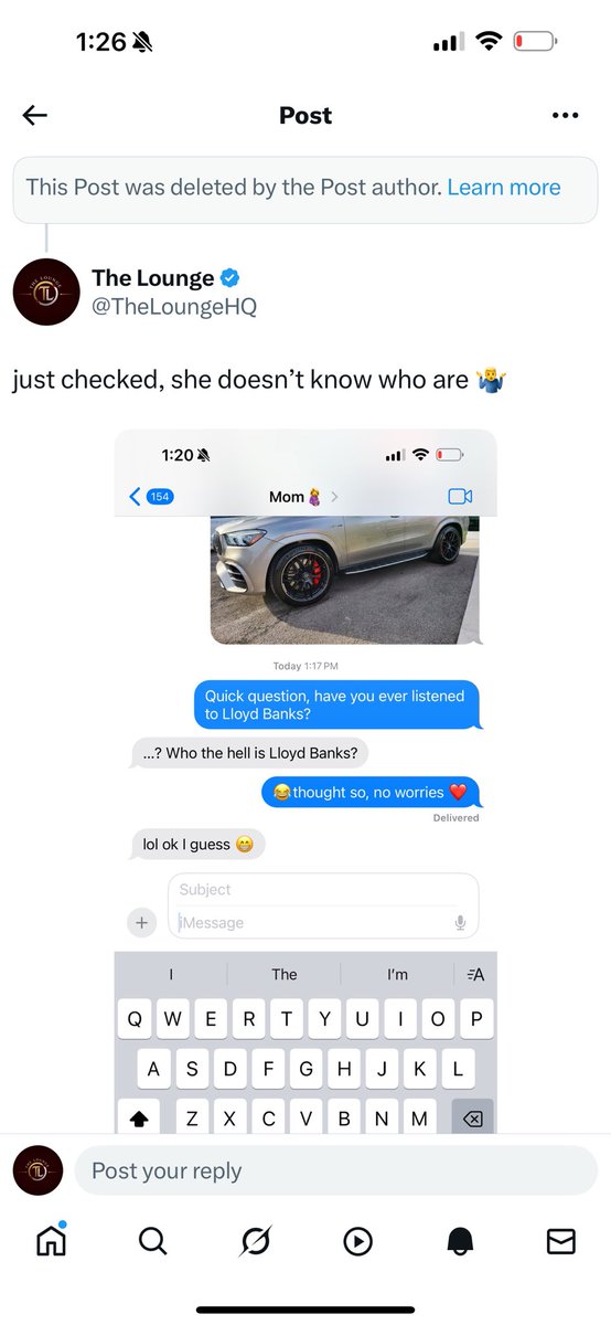 .<a href="/Lloydbanks/">Lloydbanks</a> 😂Banks you didn’t have to delete the tweet, you’re a great MC, just teasing ya