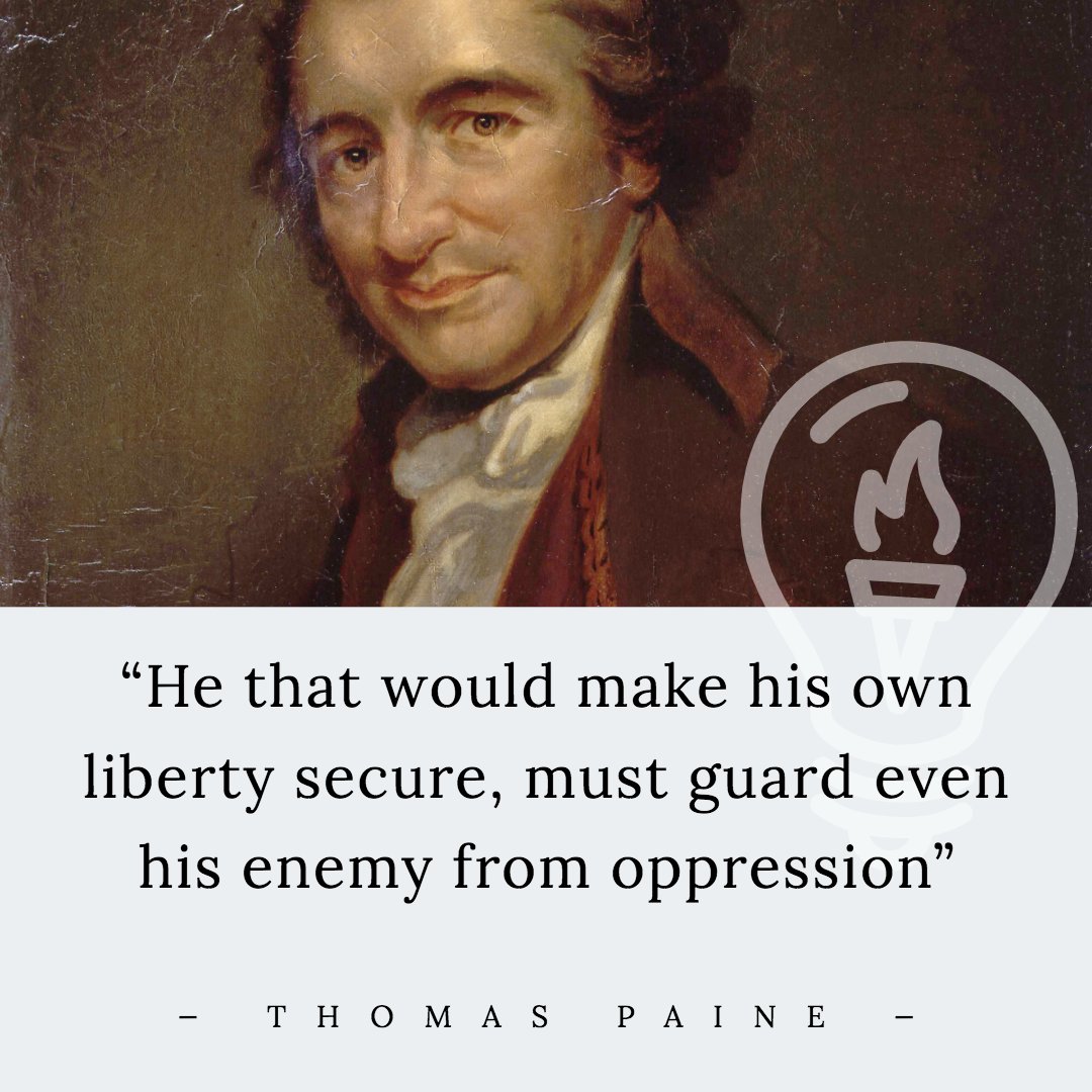 TenthAmendmentCenter (@tenthamendment) on Twitter photo <a href="/JackPosobiec/">Jack Poso 🇺🇸</a> The real enemy is the largest government in history - violating all our rights 24/7/365
We'll go with Thomas Paine over anyone saying we should ignore the constitution to get the "enemy" <a href="/JackPosobiec/">Jack Poso 🇺🇸</a> The real enemy is the largest government in history - violating all our rights 24/7/365
We'll go with Thomas Paine over anyone saying we should ignore the constitution to get the "enemy"