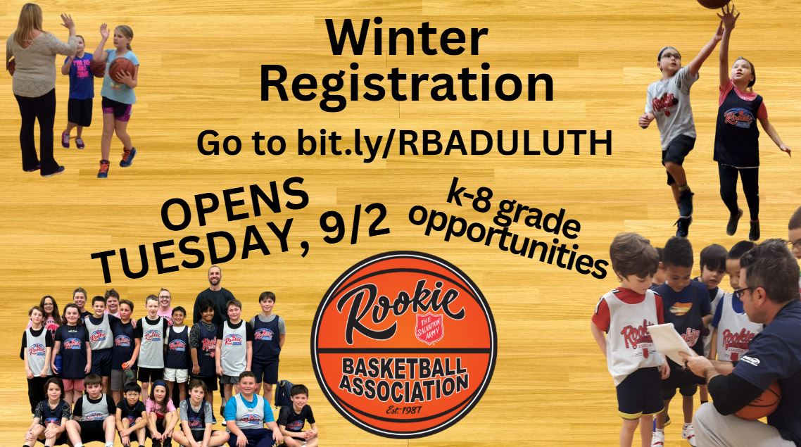 Winter is coming, get registered next week! @duluthsa Go to bit.ly/RBADULUTH for details &amp; to register. Fall programming registration now open. #playoutloud