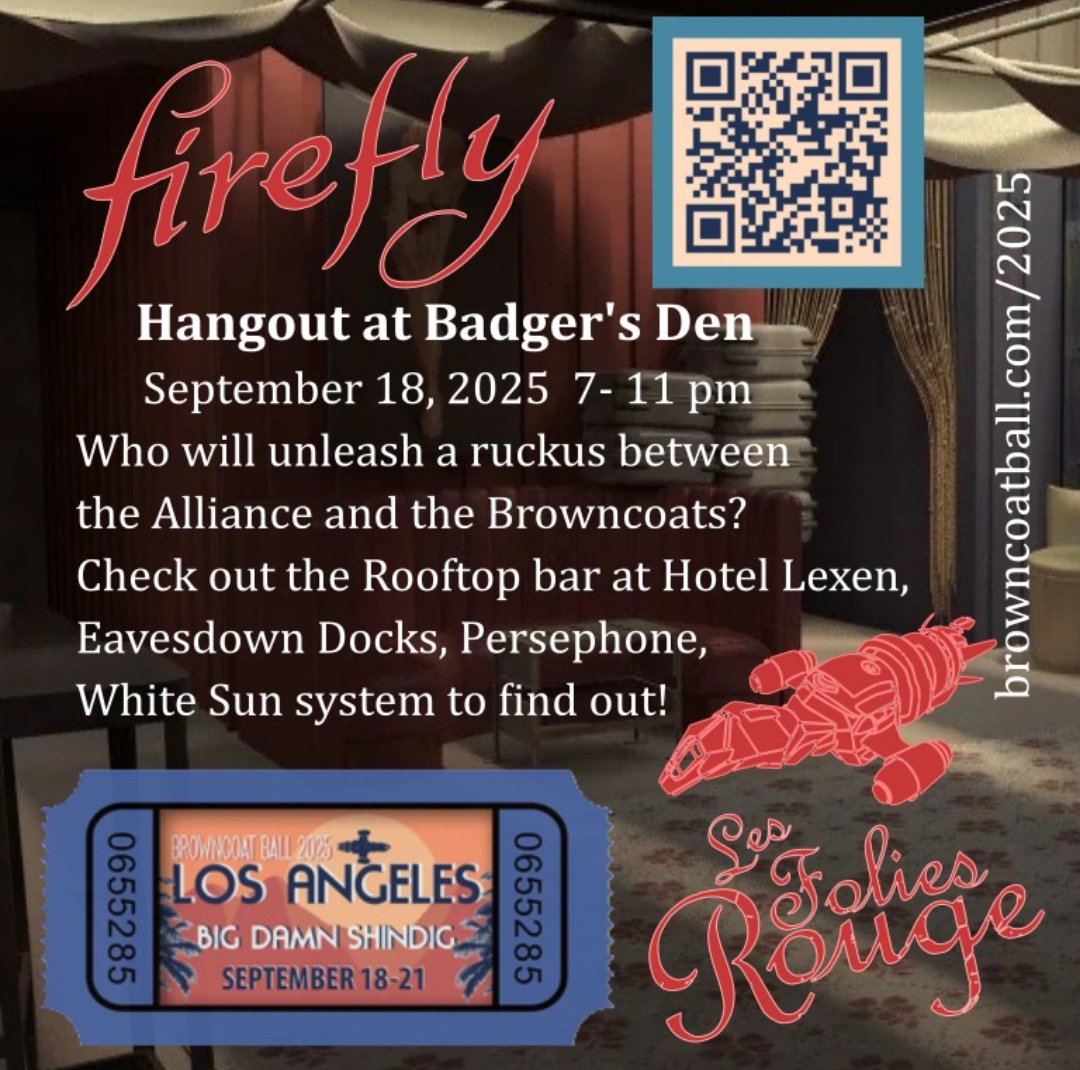 Looks like Alliance shenanigans might hit a couple days early this year.... <a href="/bcb_main/">Browncoat Ball</a>