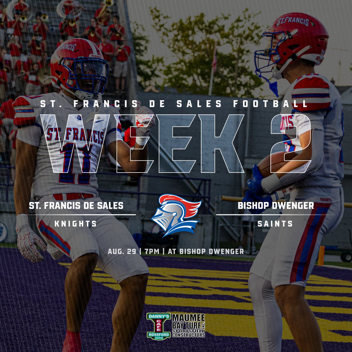 𝗪𝗘𝗘𝗞 𝟮 🏈

The Knights are heading to Fort Wayne for a matchup vs Bishop Dwenger!

🎟️- public.eventlink.com/tickets?t=1381…

#GoKnights