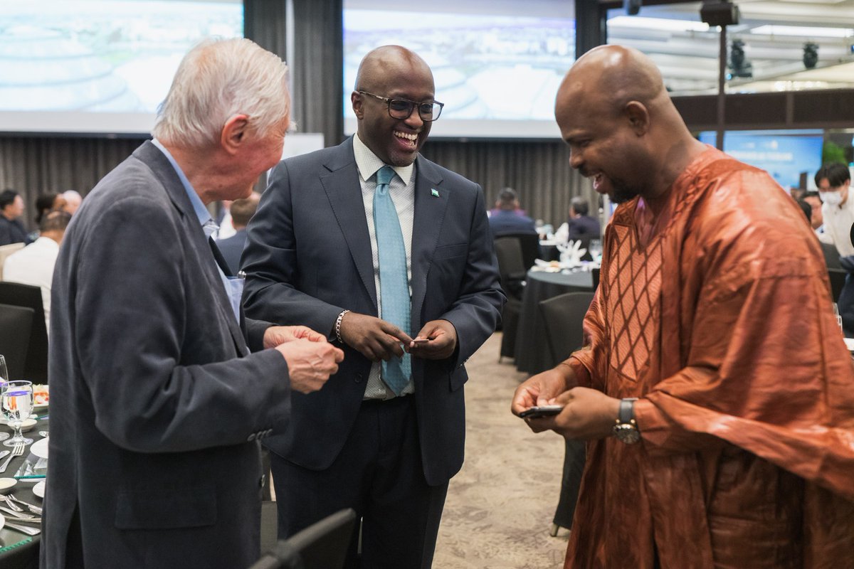 Ministry of Foreign Affairs & Int'l Cooperation (@rwandamfa) on Twitter photo In Singapore, Minister <a href="/onduhungirehe/">Olivier J.P. Nduhungirehe</a> participated in the Rwanda Investment Roadshow organised by @RDBRwanda on the sidelines of the Africa–Singapore Business Forum (ASBF).
During a panel discussion on “Rwanda: A Strategic Gateway to Africa”, he highlighted Rwanda’s ambition to In Singapore, Minister <a href="/onduhungirehe/">Olivier J.P. Nduhungirehe</a> participated in the Rwanda Investment Roadshow organised by @RDBRwanda on the sidelines of the Africa–Singapore Business Forum (ASBF).
During a panel discussion on “Rwanda: A Strategic Gateway to Africa”, he highlighted Rwanda’s ambition to