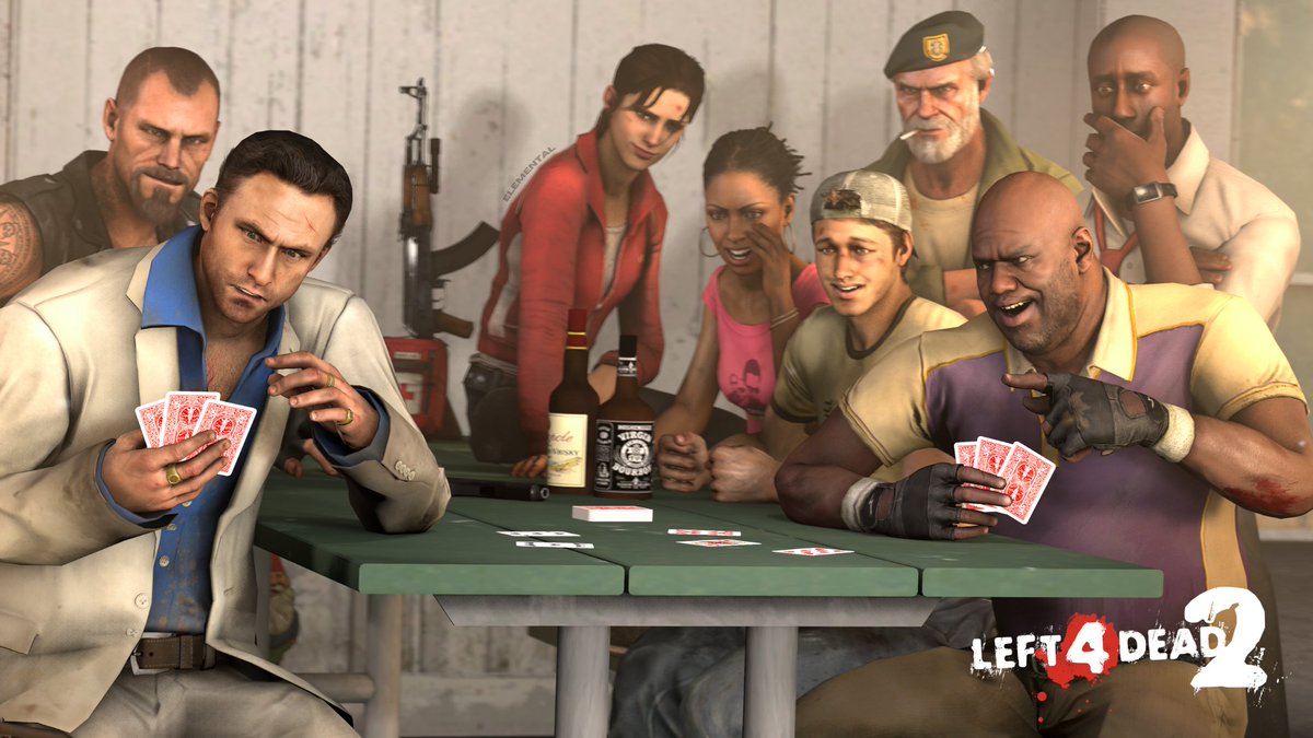 ElementalL4d2's tweet photo. [SFM | L4D2] A Friendly little card game
#L4D2 #L4D2SFM #SFM #L4D https://t.co/XQAHoYblfQ