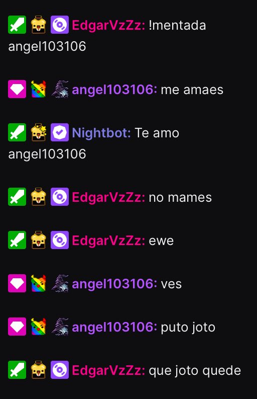 Chat De SoyPan OOC tweet media