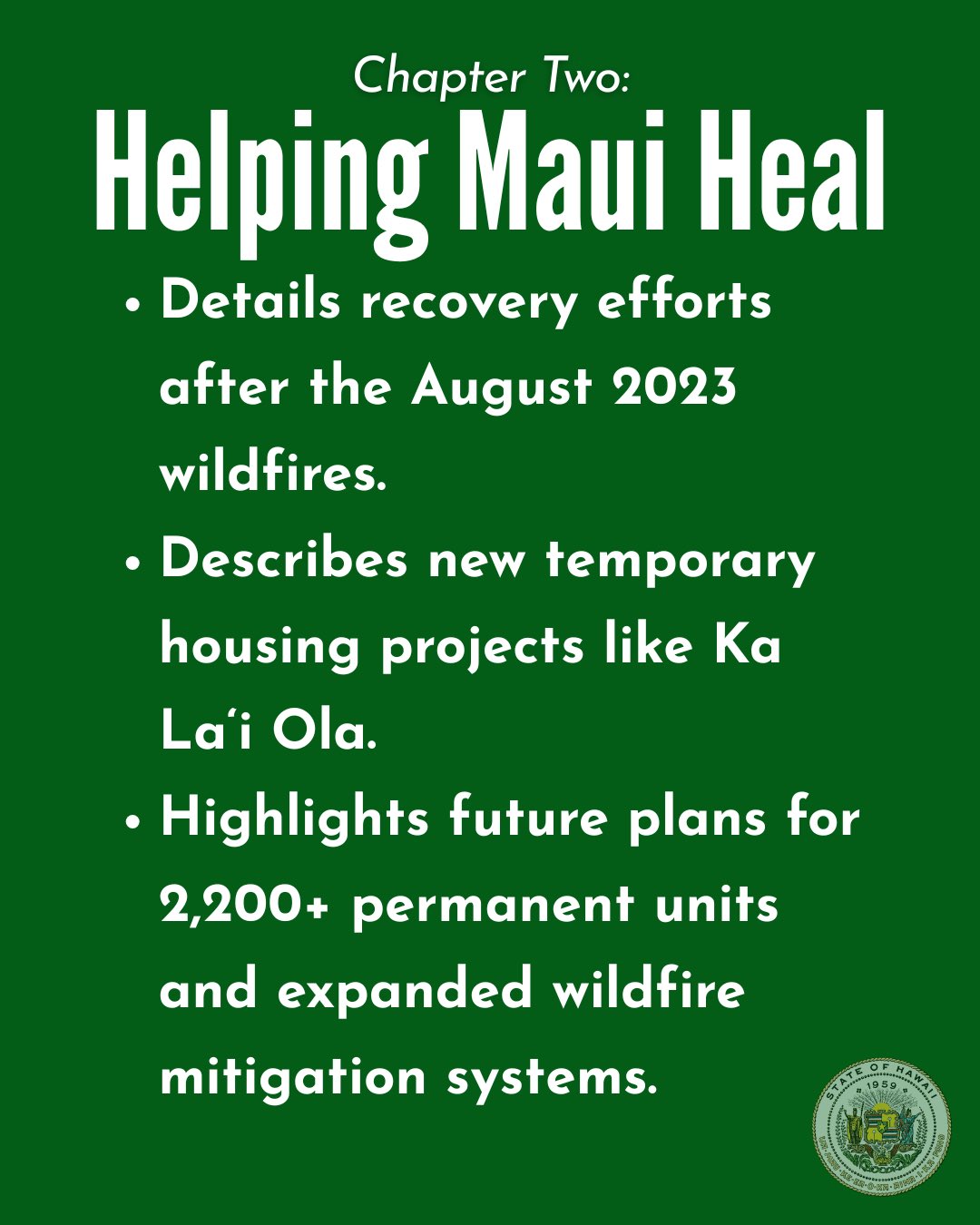 Image for the Tweet beginning: Maui’s wildfires reminded us of