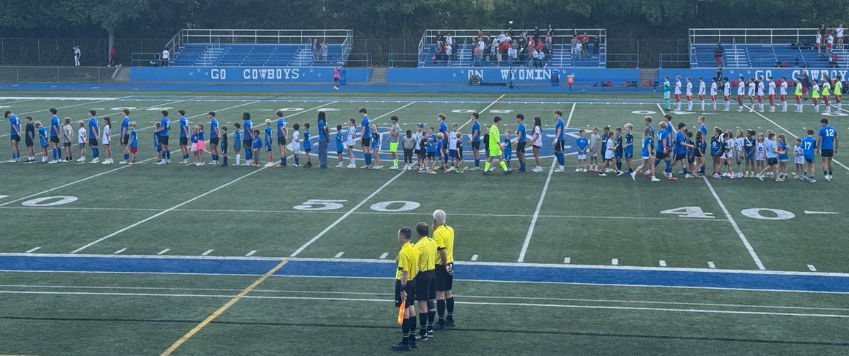 STARSoccerClub's tweet photo. Thank you, Wyoming HS Soccer! πβ½
Your invite to last nightβs game vs. Indian Hill gave our STAR Rush families and players a night to remember.
Proud to share the love for the game!
#WeAreSTAR
#RUID
@RushSoccer https://t.co/AoFNLHikgD