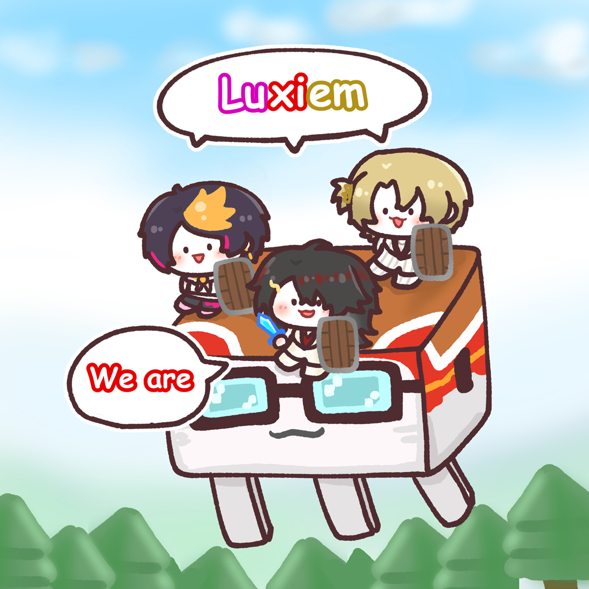 word association game 
 #YaminoArt #drawluca #Akurylic
