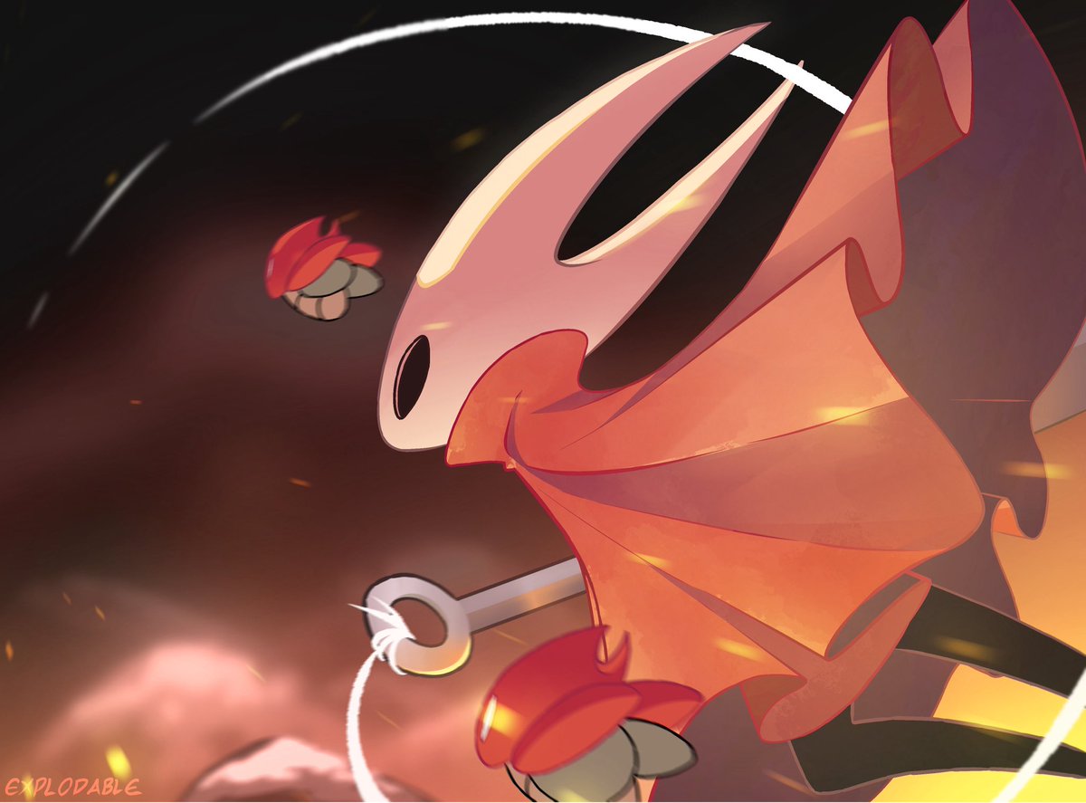 Explodable_'s tweet image. SILKSONG 🪡

#hollowknight #SilkSong