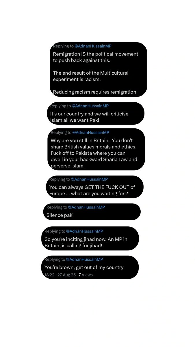 Adnan Hussain MP tweet media