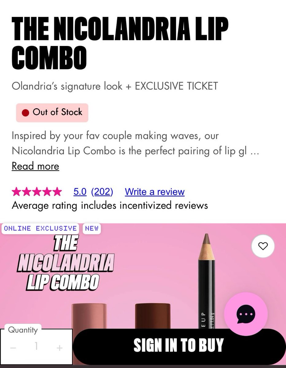 hilarryy_1's tweet photo. Chile anyways.... Mother has sold out her lip combo for the FOURTH time. https://t.co/hO0qap3473