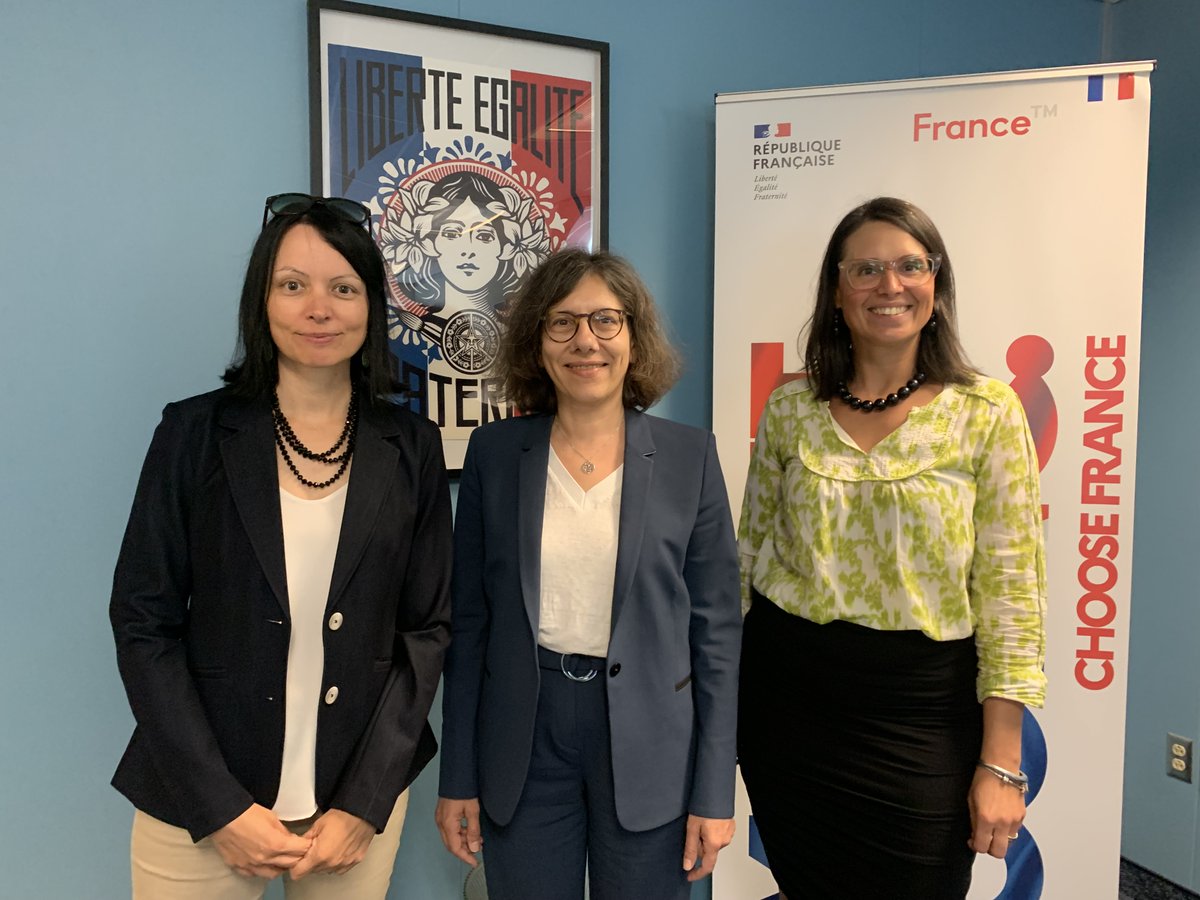 We are delighted to have welcomed the representatives of the ENAC Alumni Canada  chapter 🌎. This meeting was an opportunity to consider for future collaboration in order to promote French education 🇫🇷 🎓 in Aviation.  ✈️