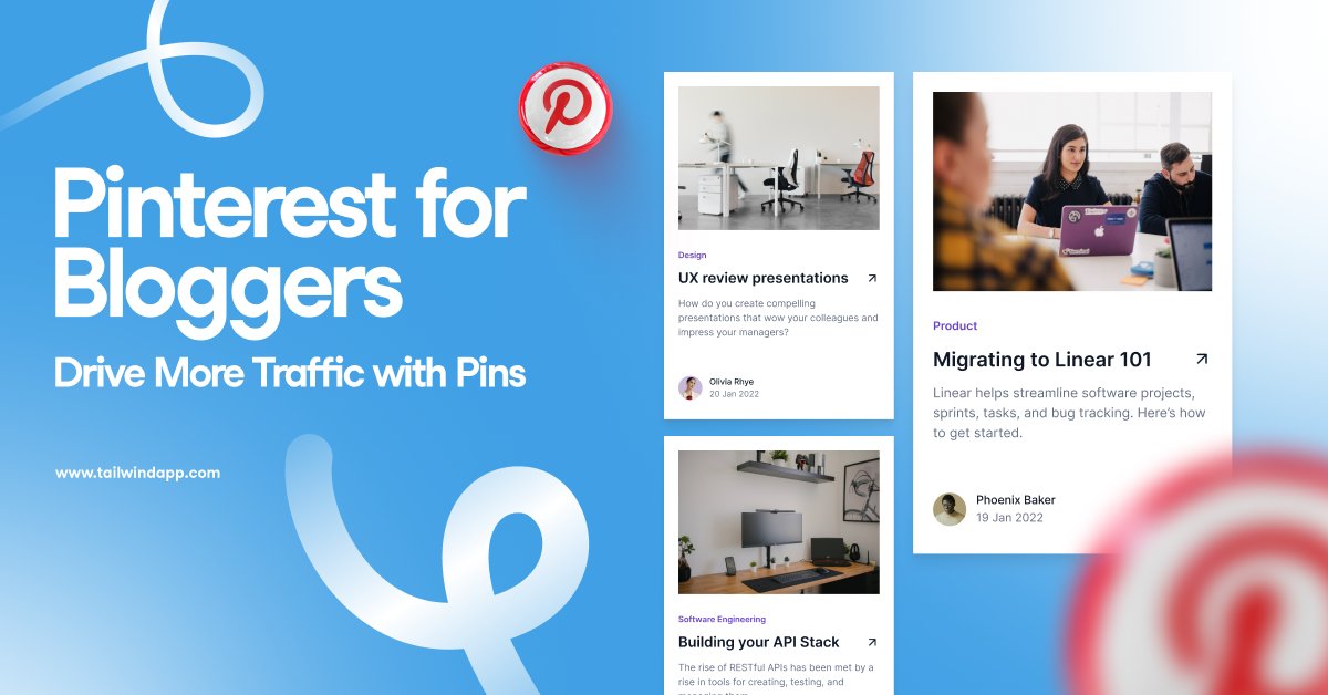 Bloggers, Pinterest can be a steady traffic source long after you publish. 📌 Learn how to set up your content for discovery and reach readers who are actively searching. Read our Pinterest for Bloggers guide today 👉 tailwindapp.com/blog/pinterest…