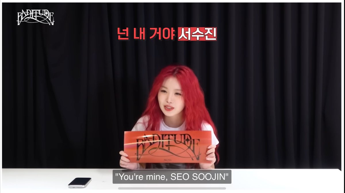 the way soojin wants seotangs to call her “ours” 🫠 and who am i to say no to a beautiful woman!!!!!!
