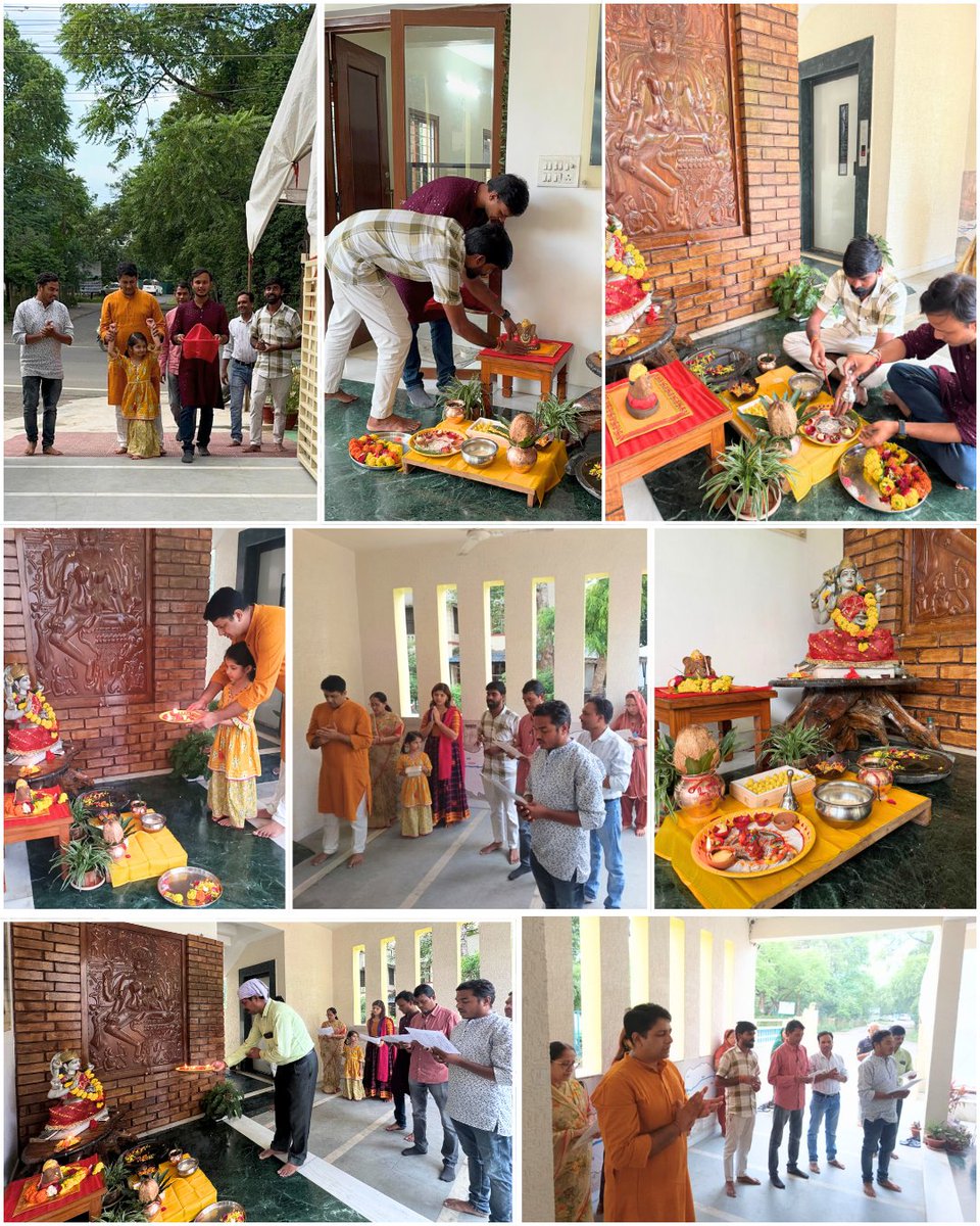 नदी का घर में पधारे विघ्नहर्ता गणेश।
#NarmadaSamagra #GaneshChaturthi2025 #Nadikaghar