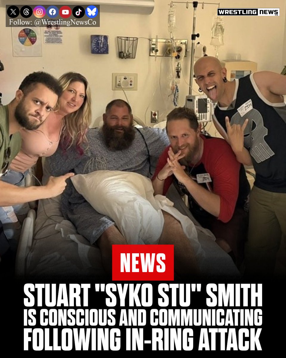 Syko Stu is doing much better!